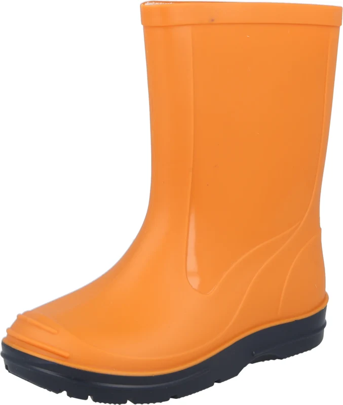 BECK Gumijas zābaki naktszils / oranžs