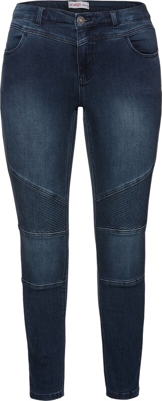 SHEEGO Džinsi tumši zils