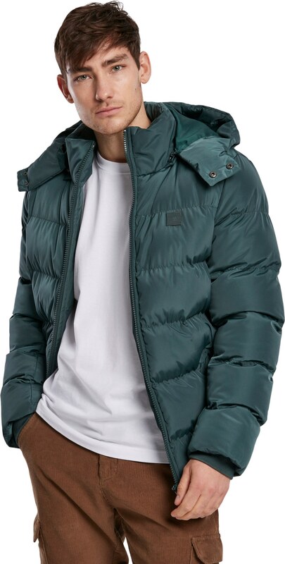 Urban Classics Ziemas jaka tumši zaļa