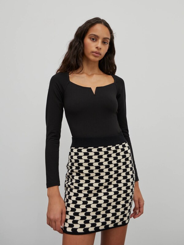 EDITED Bodijs-krekls 'Emory' melns