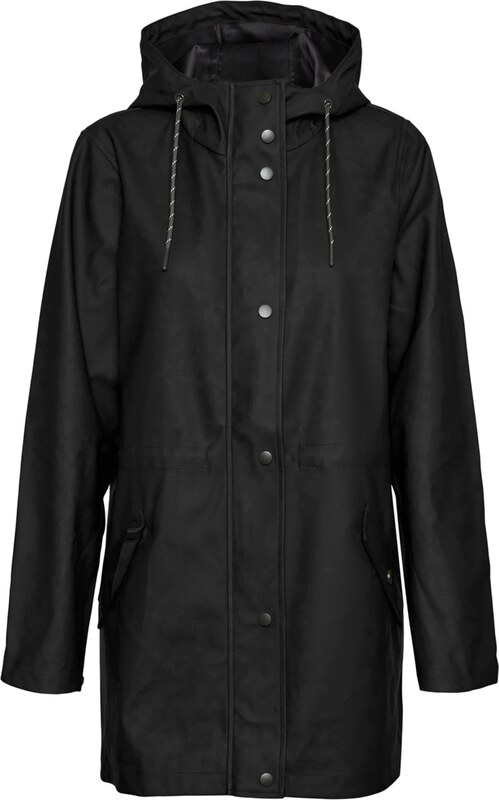 Vero Moda Petite Starpsezonu parka 'VMMalou' melns