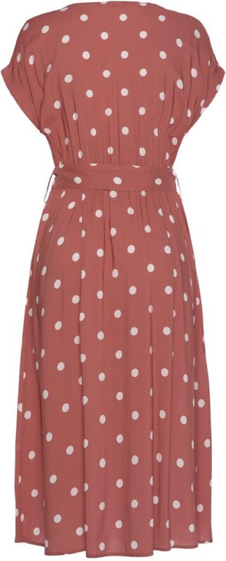 LASCANA Kleita sarkans / balts