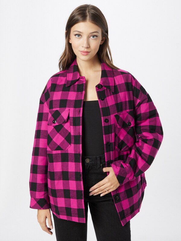 Urban Classics Starpsezonu jaka sarkanviolets / melns