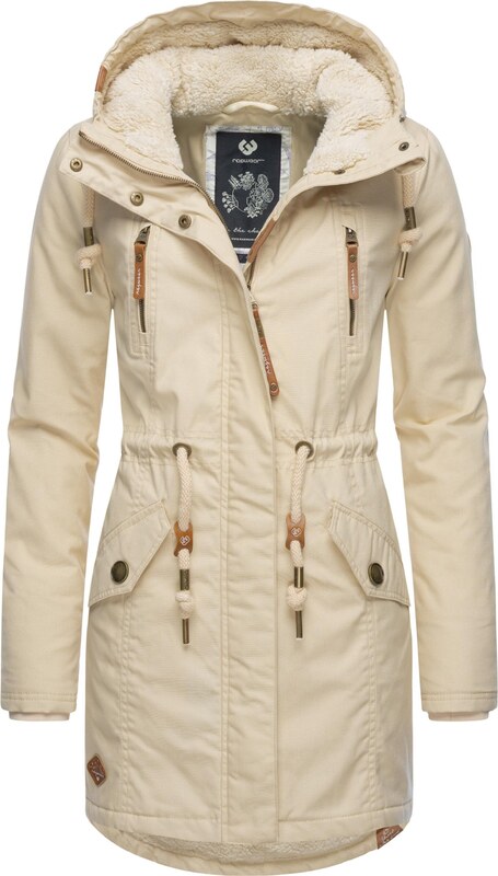 Ragwear Ziemas parka 'Elsie' bēšs
