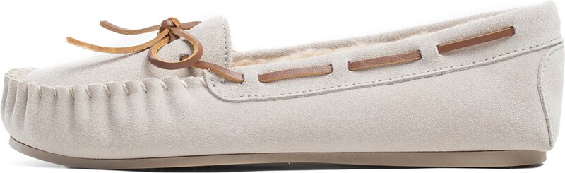 Gooce Mokasīni 'Cordova' brūns / sudrabpelēks