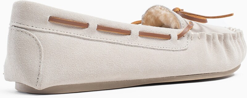 Gooce Mokasīni 'Cordova' brūns / sudrabpelēks