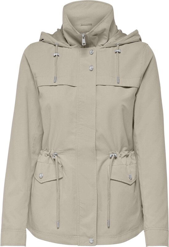 ONLY Starpsezonu parka 'New Starline' krēmkrāsas