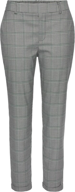 LASCANA Bikses zaļš / melns / balts