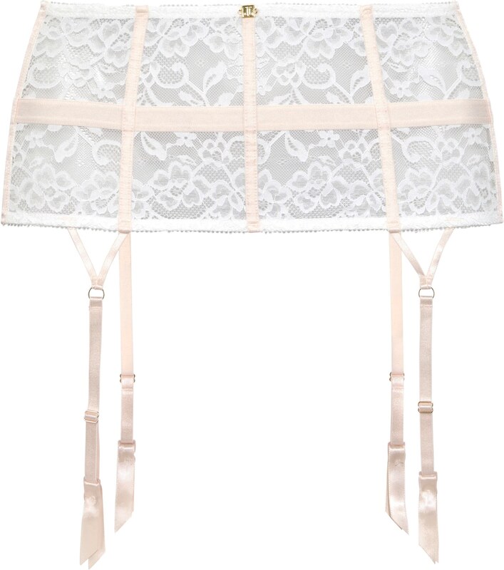 JETTE Zeķturis rožains / balts