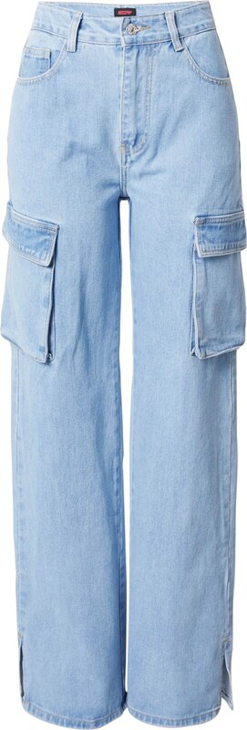 Misspap Kargo džinsi zils džinss