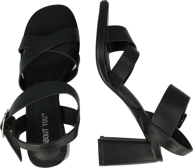 ABOUT YOU Sandales 'Jolien' melns