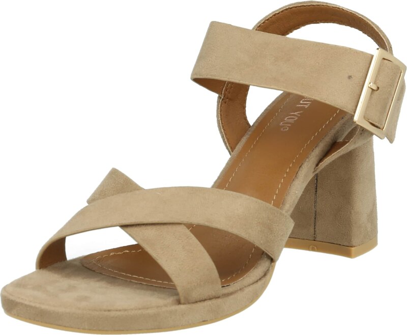 ABOUT YOU Sandales 'Jolien' smilškrāsas