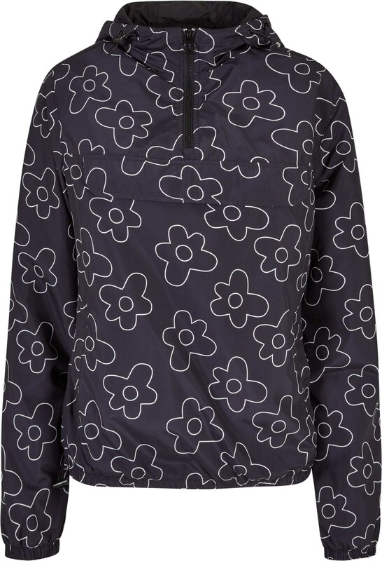 Urban Classics Starpsezonu jaka melns / balts