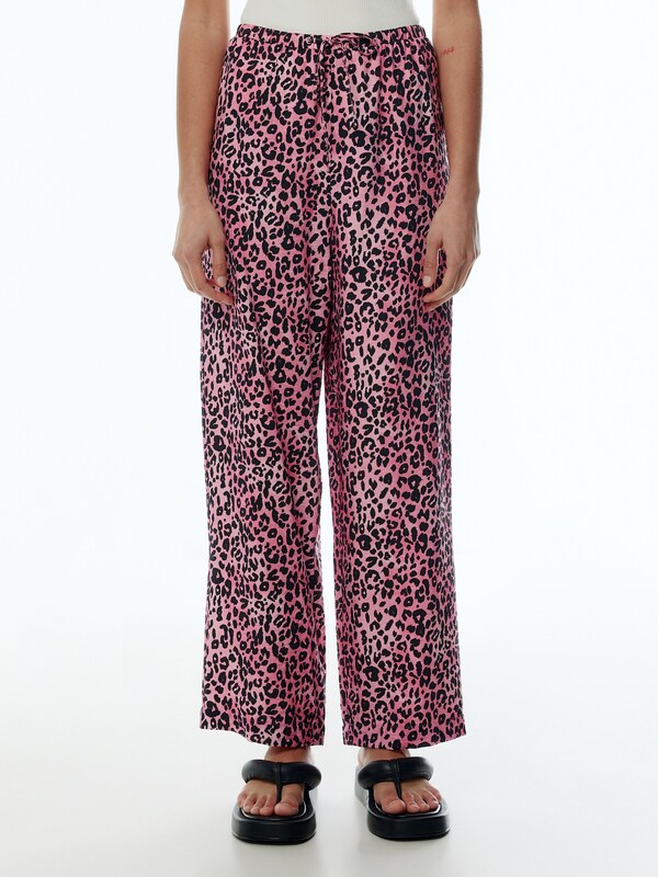 EDITED Bikses 'Anneli' rozā / melns