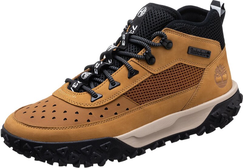 TIMBERLAND Klasiskie šņorzābaki 'Greenstride Motion 6' sēpija / melns