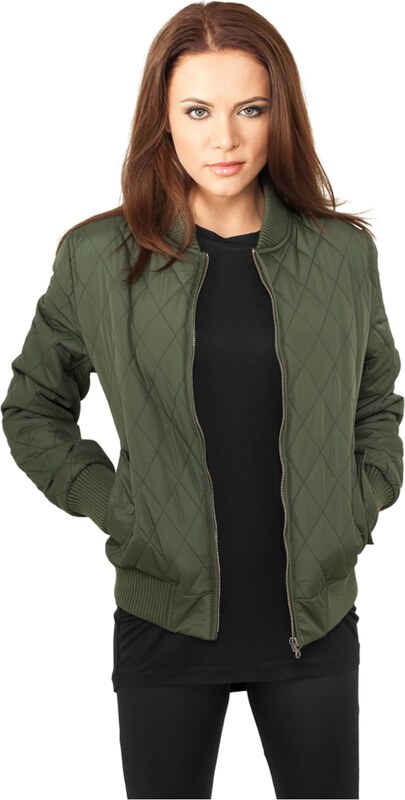 Urban Classics Starpsezonu jaka olīvzaļš