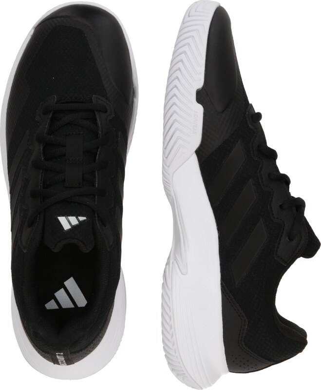 ADIDAS PERFORMANCE Sporta apavi 'Gamecourt 2.0' melns / balts
