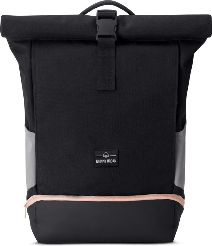 Johnny Urban Mugursoma 'Allen Medium' antracīta / gaiši pelēks / rožkrāsas / melns