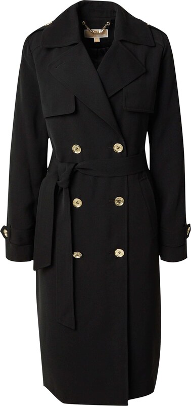 MICHAEL Michael Kors Starpsezonu mētelis melns