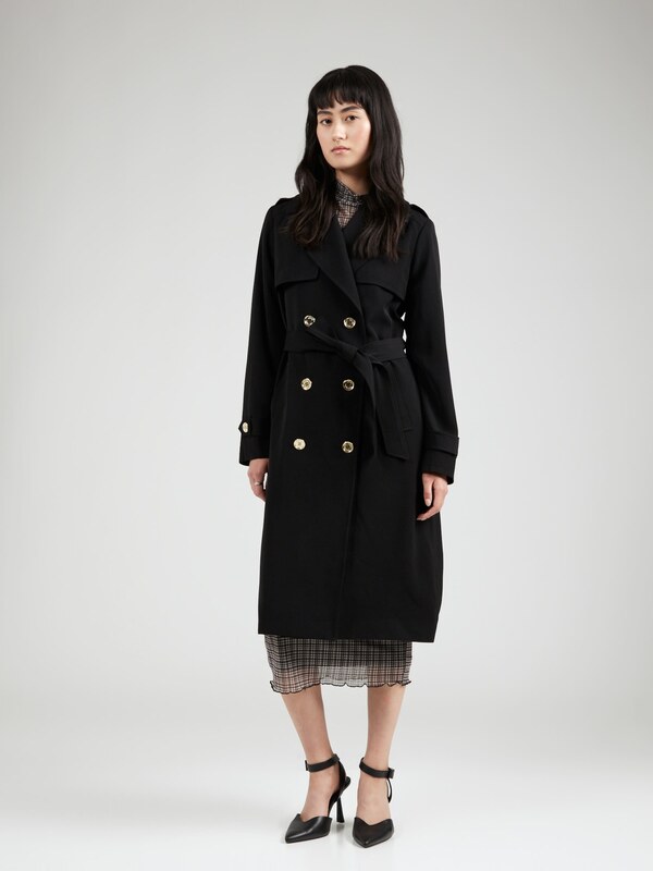 MICHAEL Michael Kors Starpsezonu mētelis melns