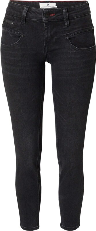 FREEMAN T. PORTER Džinsi 'Alexa' melns džinsa