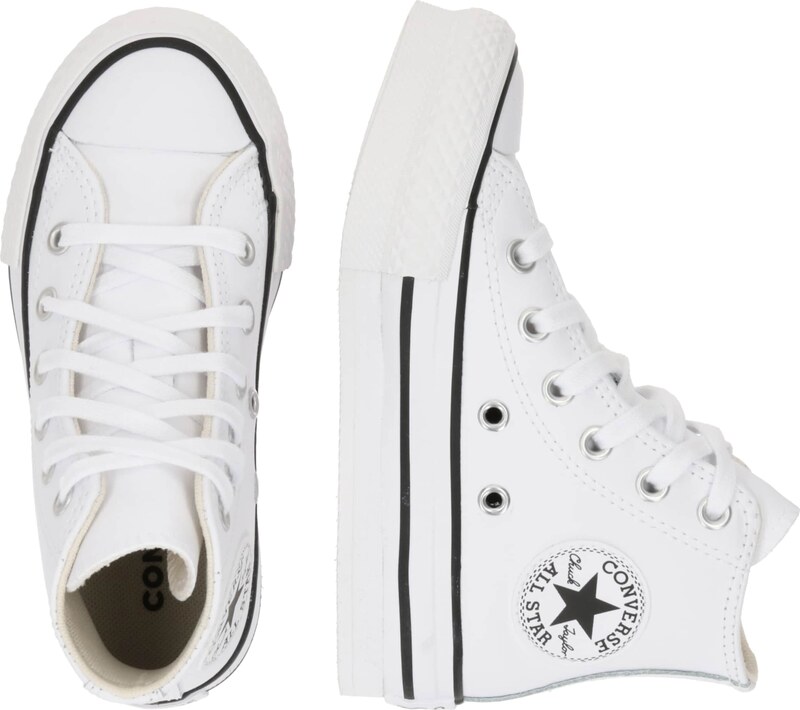 CONVERSE Brīvā laika apavi 'Chuck Taylor All Star' melns / balts