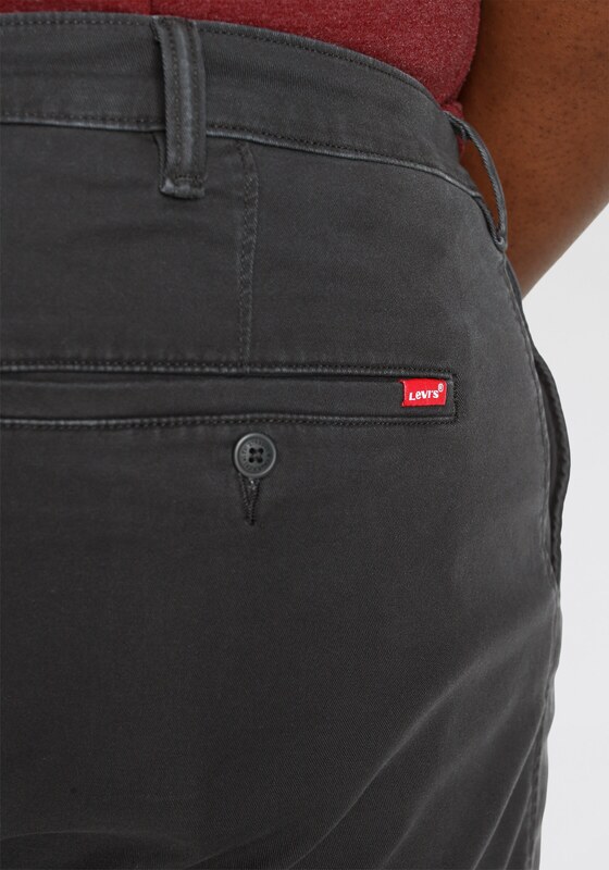 Levi's Big & Tall Čino bikses 'XX Chino Standard Taper Pants (Big & Tall)' melns