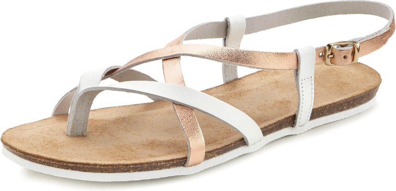 VIVANCE Iešļūcenes ar pirkstu atdalītāju rožzeltains / balts