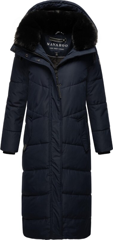 NAVAHOO Ziemas mētelis 'Hingucker XIV' tumši zils