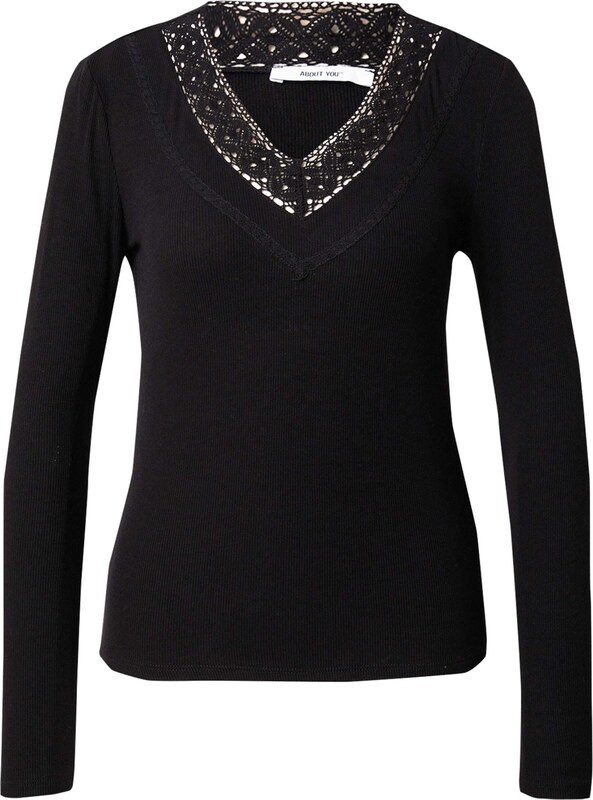 ABOUT YOU T-Krekls 'Ellen' melns