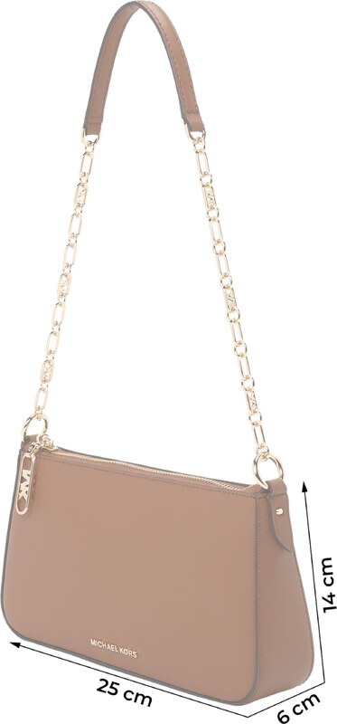 MICHAEL Michael Kors Pleca soma brūns / zelts