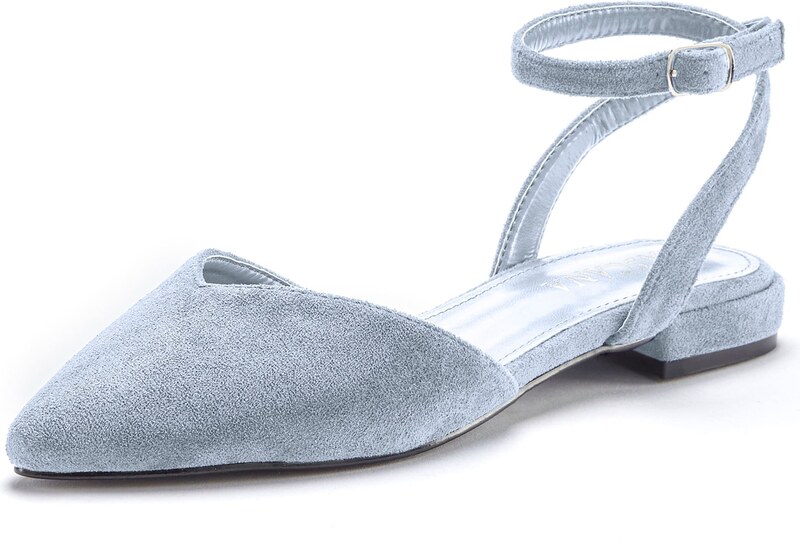 LASCANA Balerīnas ar siksniņu zils