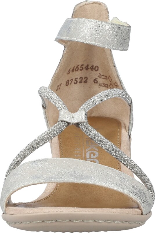 Rieker Siksniņsandales sudrabs