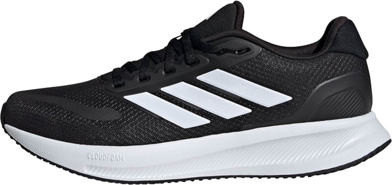 ADIDAS PERFORMANCE Skriešanas apavi 'Runfalcon 5' melns / balts
