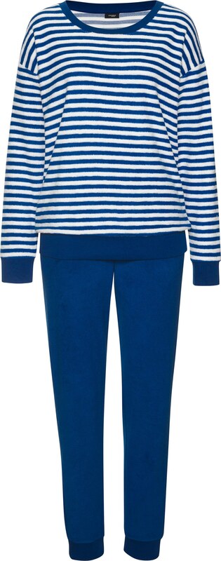 VIVANCE Pidžama 'Vivance Dreams' karaliski zils / balts