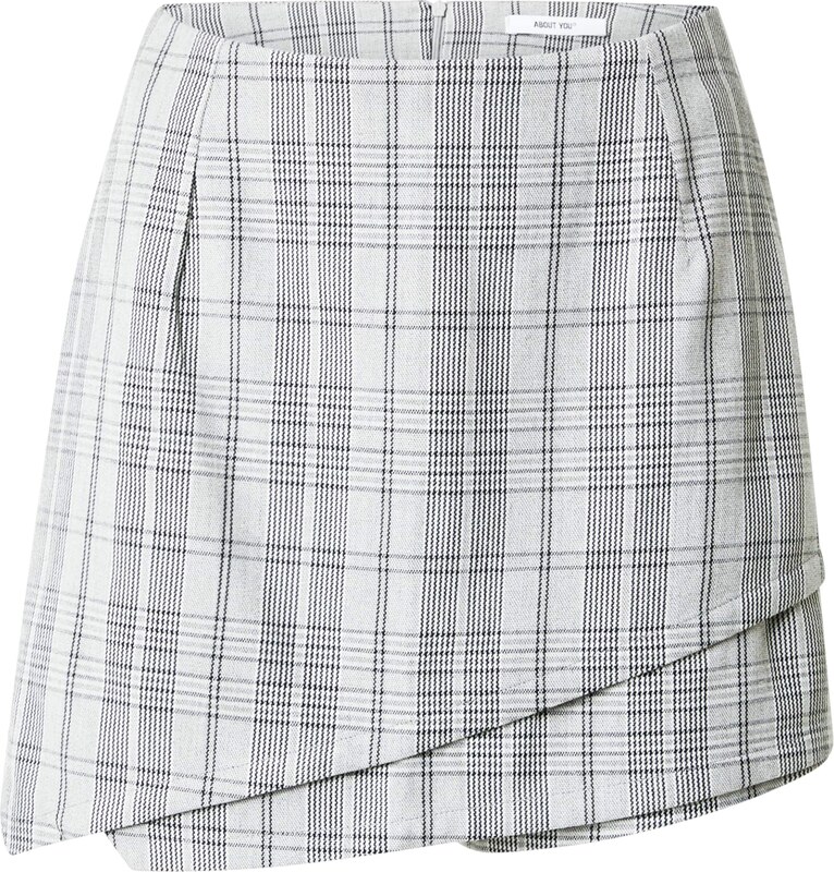 ABOUT YOU Svārki 'Zelda' melns / balts