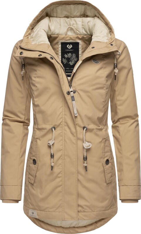 Ragwear Ziemas parka 'Monadis' bēšs