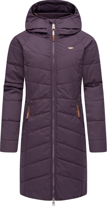 Ragwear Jaka-mētelis 'Dizzie' brūns / kazeņu