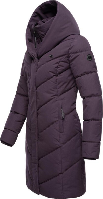 Ragwear Ziemas mētelis 'Natalka' tumši lillā