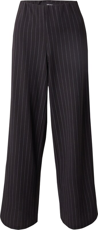 VERO MODA Bikses 'VMBerlin' gaiši pelēks / melns