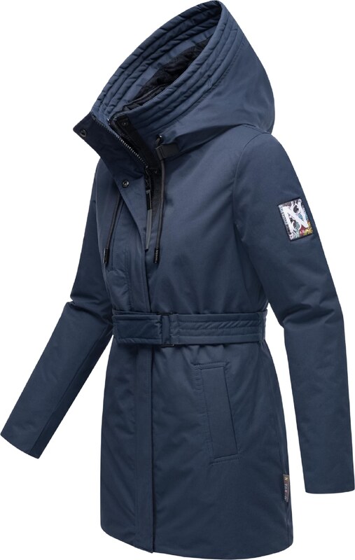 NAVAHOO Ziemas parka tumši zils