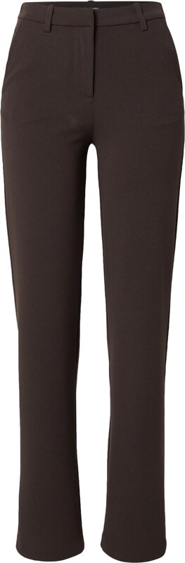 VERO MODA Bikses šokolādes krāsas