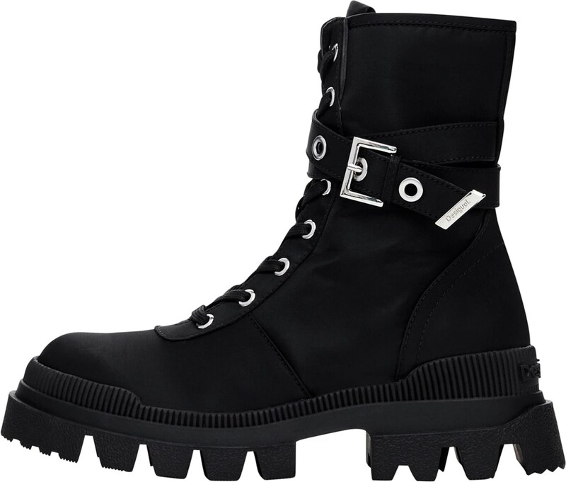 Desigual Sienamie zābaki melns