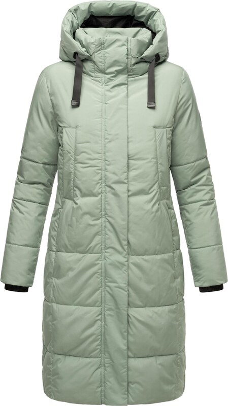 MARIKOO Ziemas mētelis pasteļzaļš