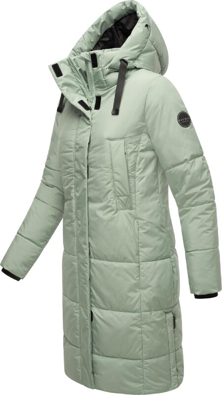 MARIKOO Ziemas mētelis pasteļzaļš