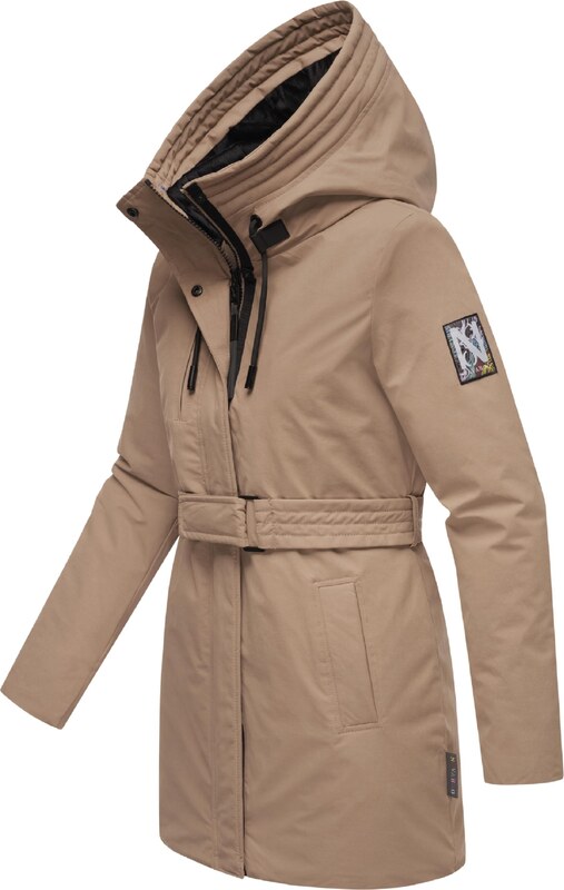 NAVAHOO Ziemas parka gaiši bēšs