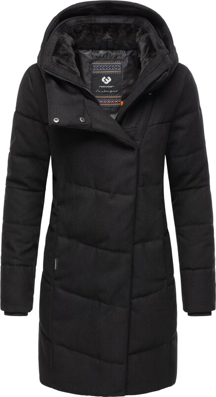 Ragwear Ziemas mētelis 'Pavla' melns