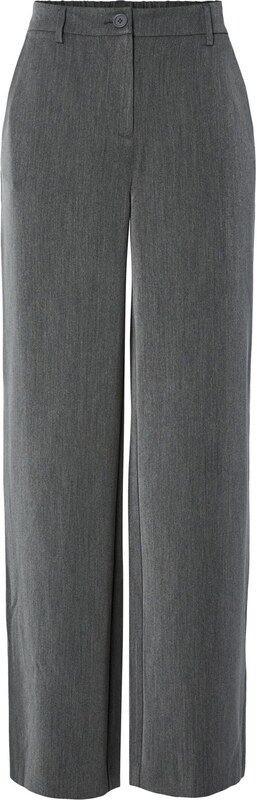 PIECES Bikses 'PCKamil' tumši pelēks