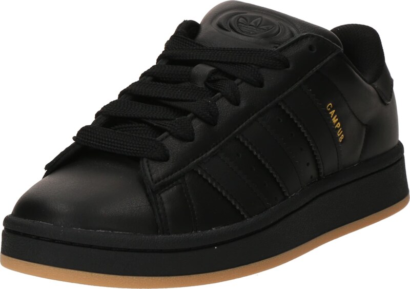 ADIDAS ORIGINALS Zemie brīvā laika apavi 'Campus 00s' zelts / melns