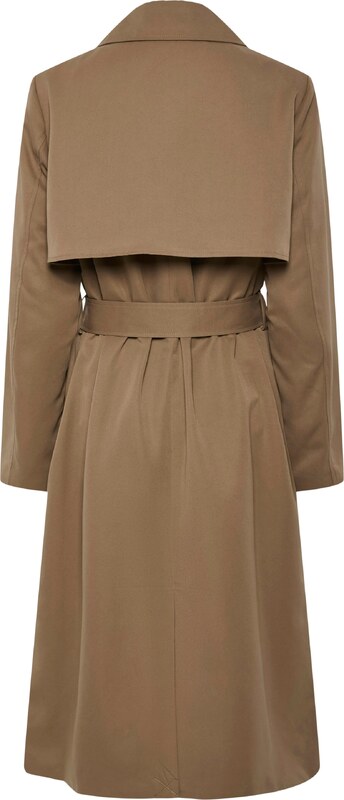 PIECES Starpsezonu mētelis 'Scarlett' brūns